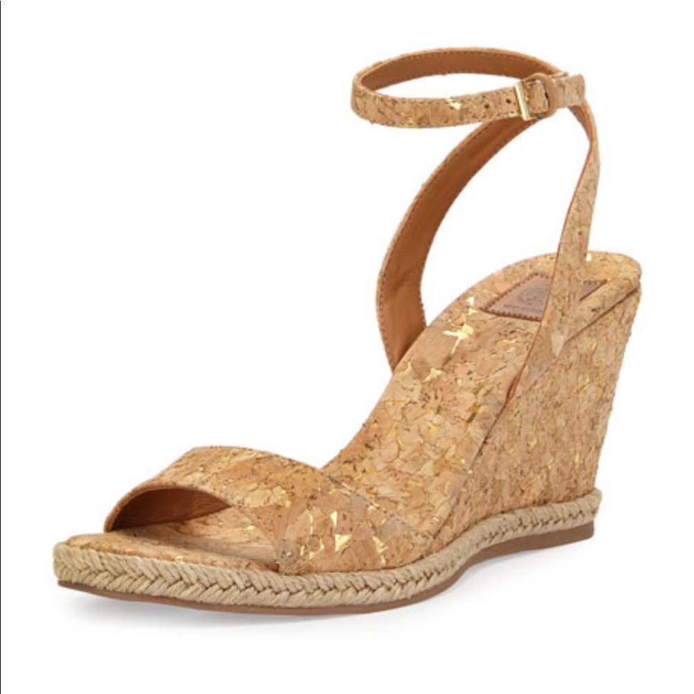 Tory Burch Cork Wedges